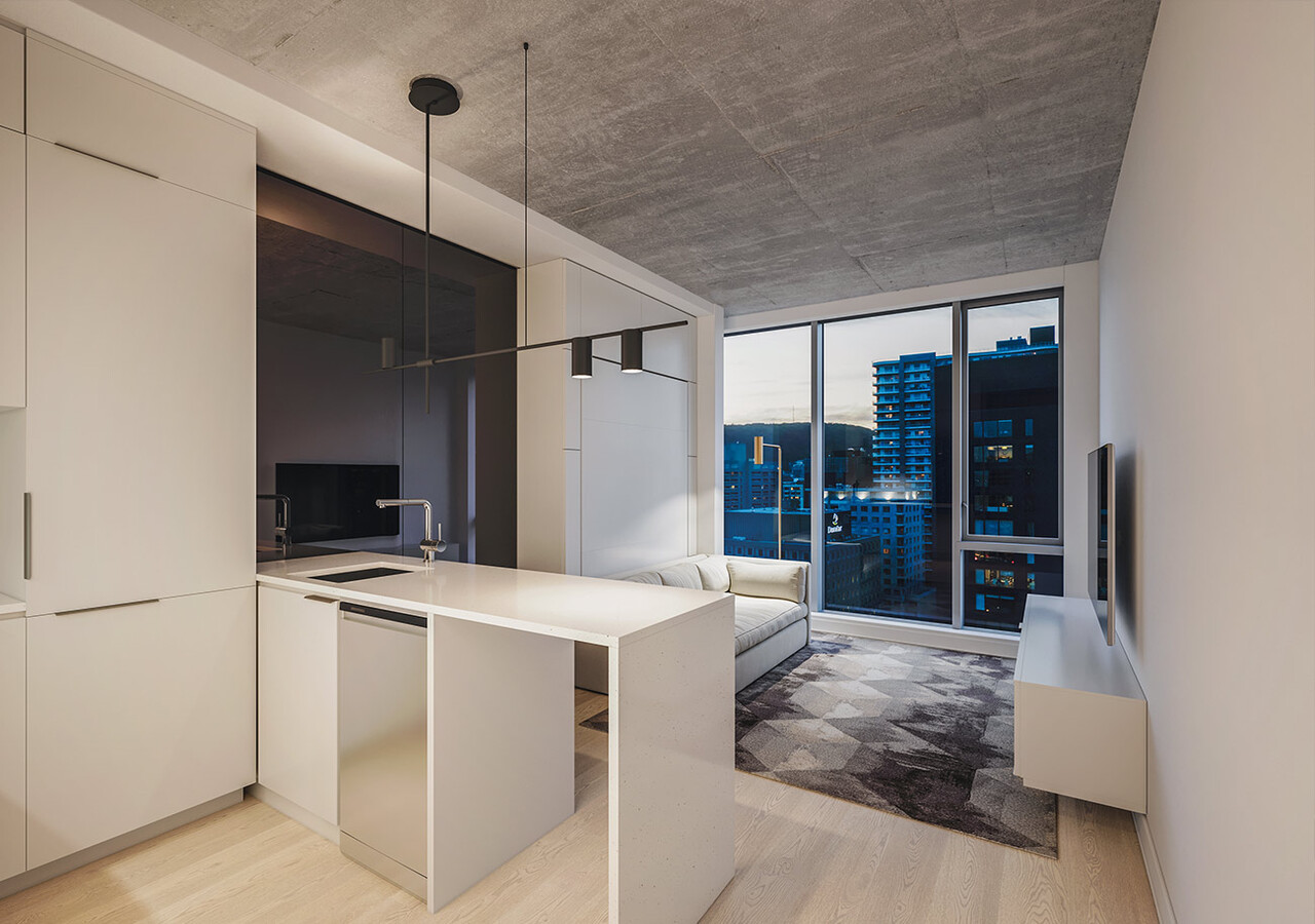 Imperia Condominiums unit with city's view
