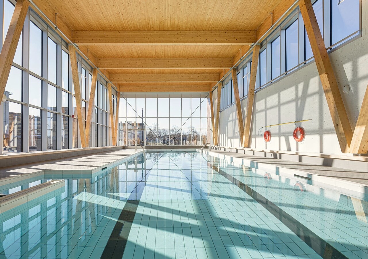 La Klé piscine intérieure