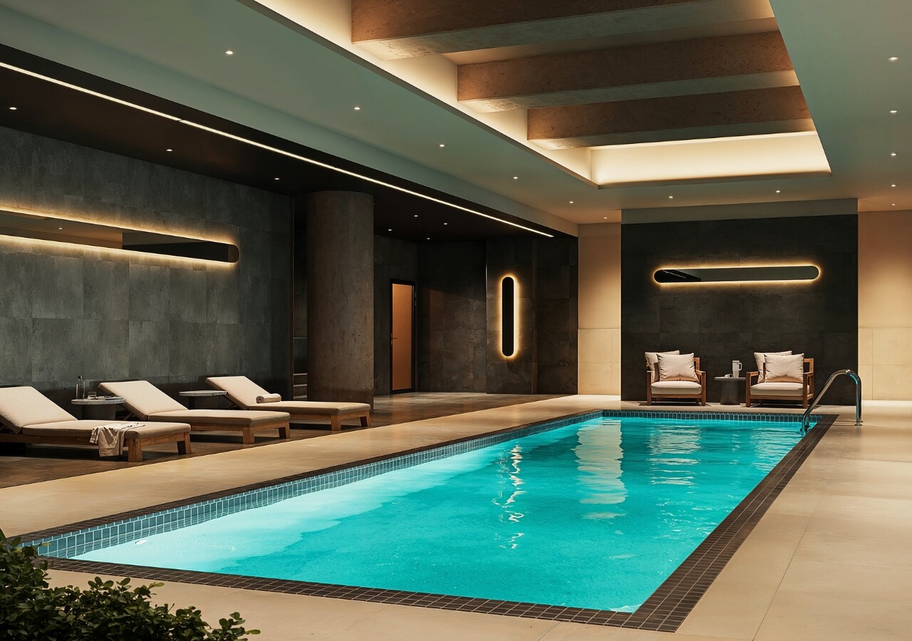 La Tour Fides indoor pool