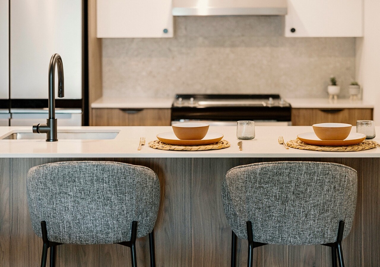 Le 1070 Cap-Rouge kitchen