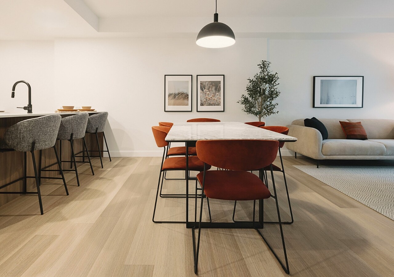 Le 1070 Cap-Rouge dining room