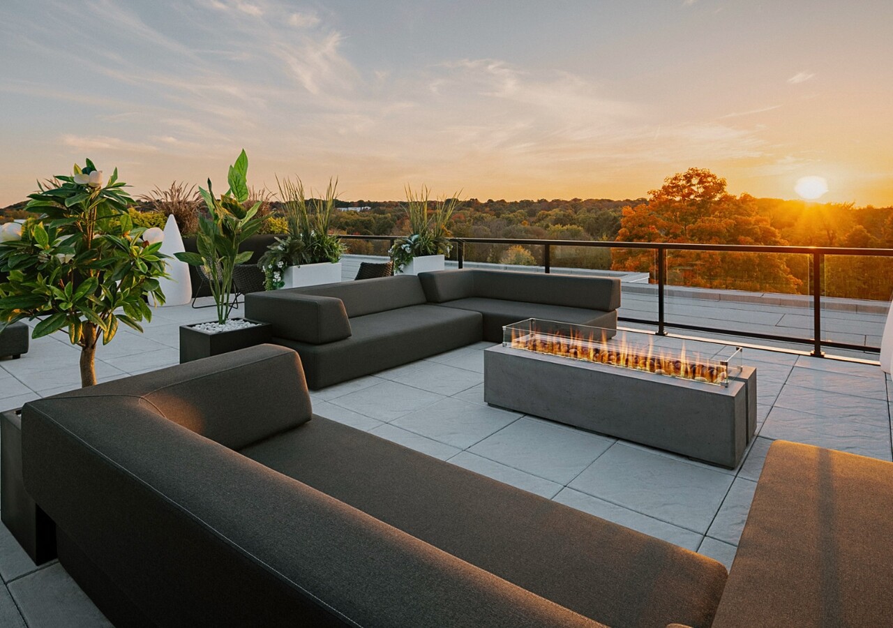 Le 1070 Cap-Rouge rooftop terrace