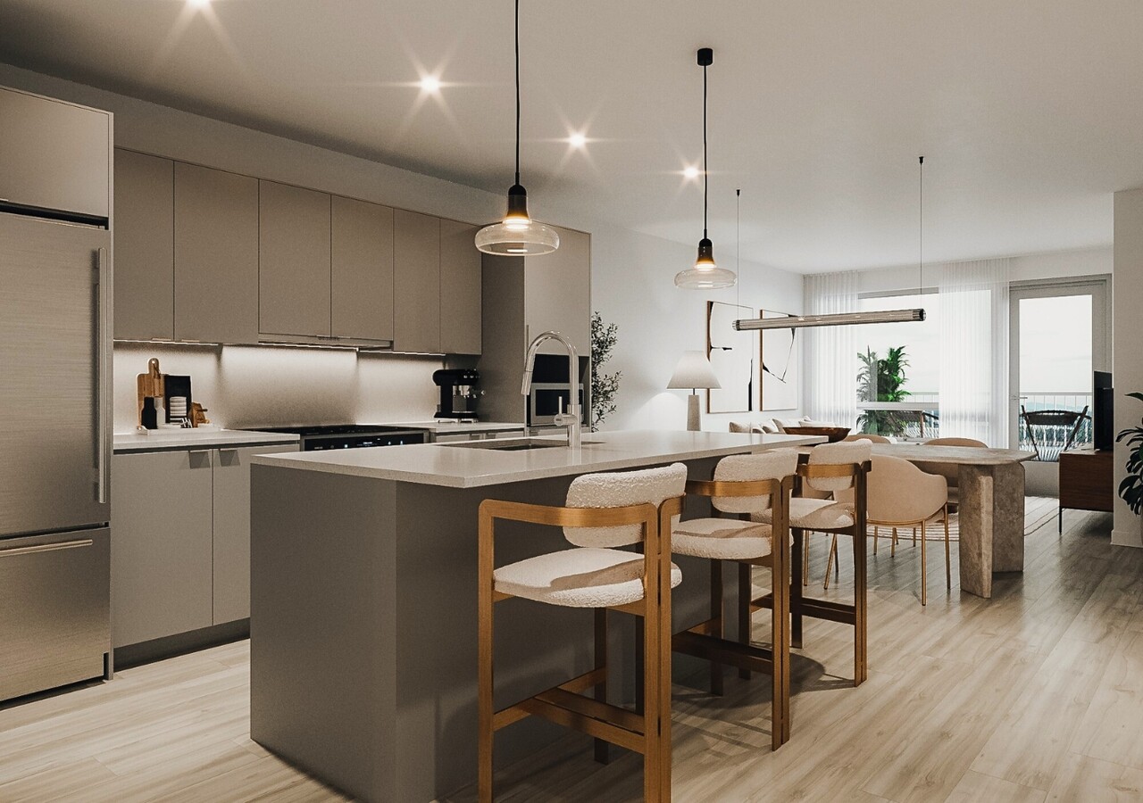 Le Bloc Rivard modern kitchen