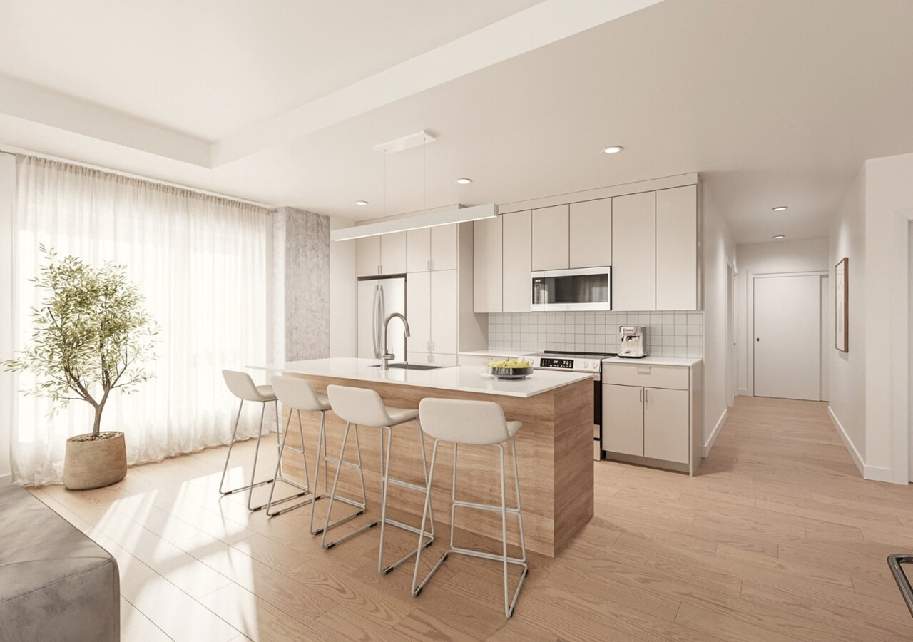 Le Carré Mathieu luminous kitchen