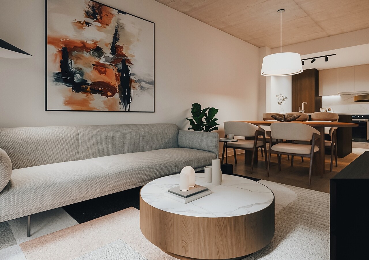 Le Loyal luminous living room