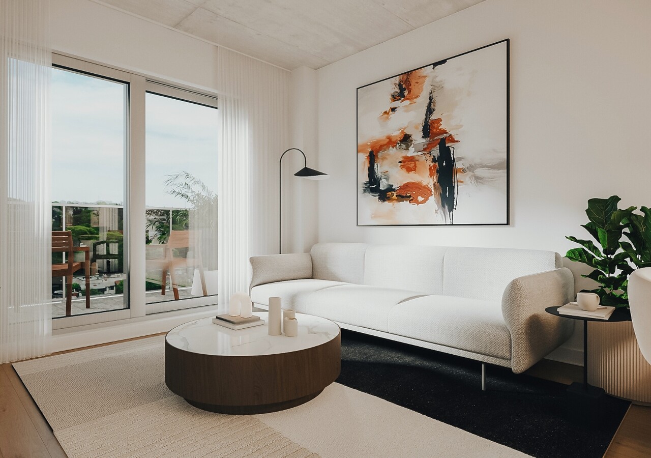 Le Loyal living room