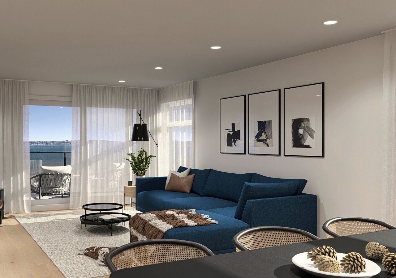 Le Maxim living room