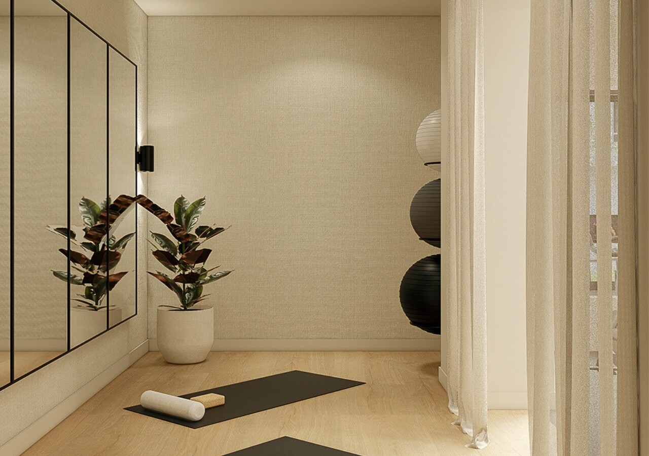 Le Miner salle de yoga