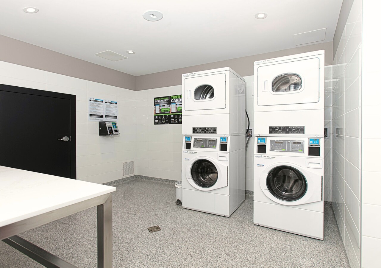Le Mooncrest salle de lavage