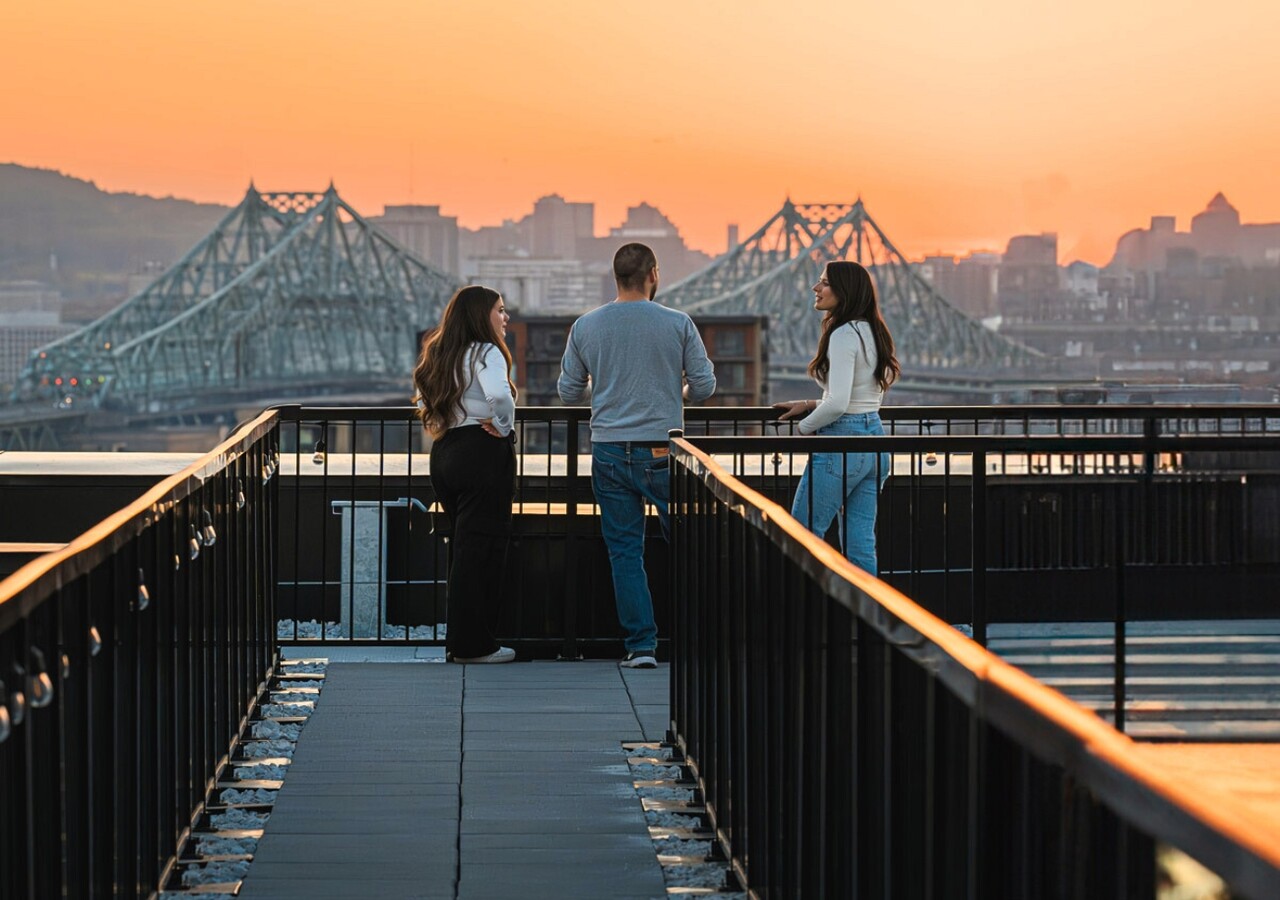 Le Novia vue sur le pont
