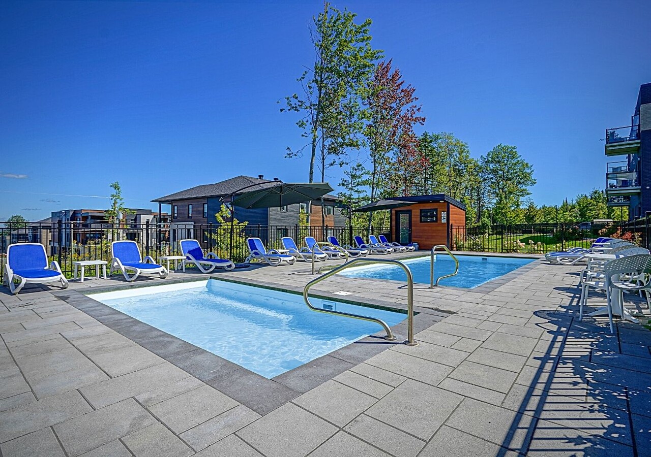 Le Vivo Sherbrooke piscines creusées extérieures