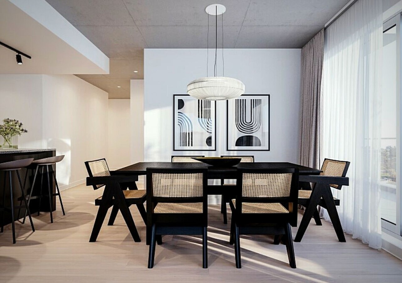 Leora condos locatifs salle à manger