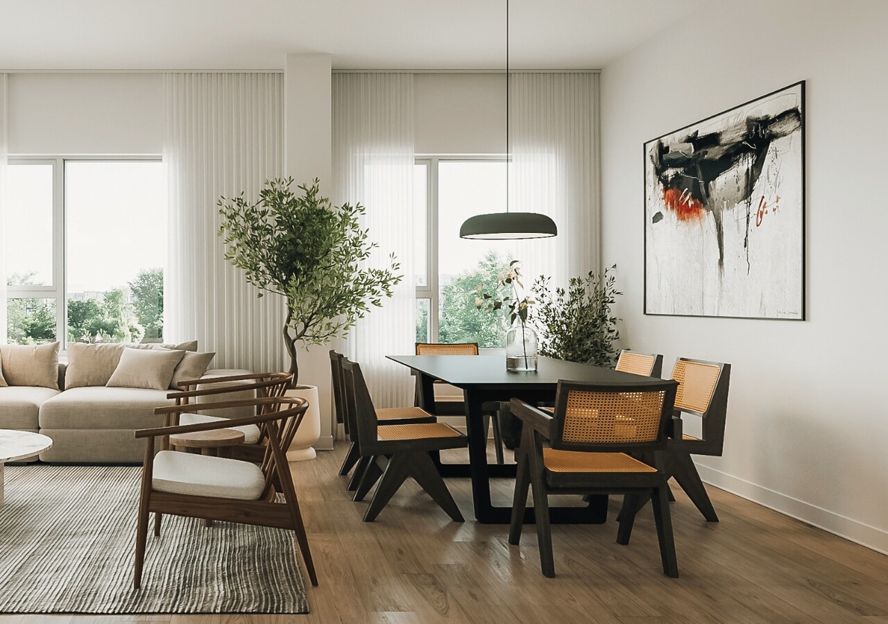 Les Terrasses d'Auteuil dining room