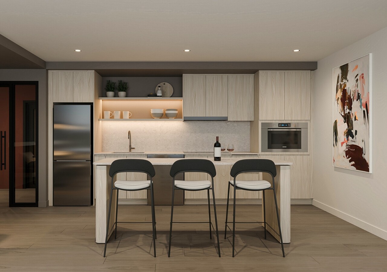 Les Terrasses d'Auteuil kitchen