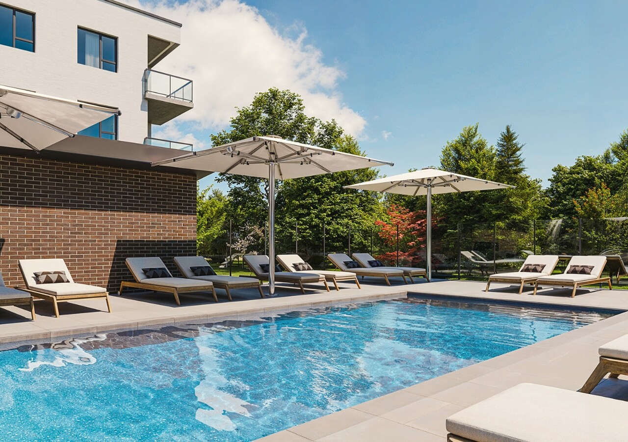 Les Terrasses d'Auteuil Outdoor pool