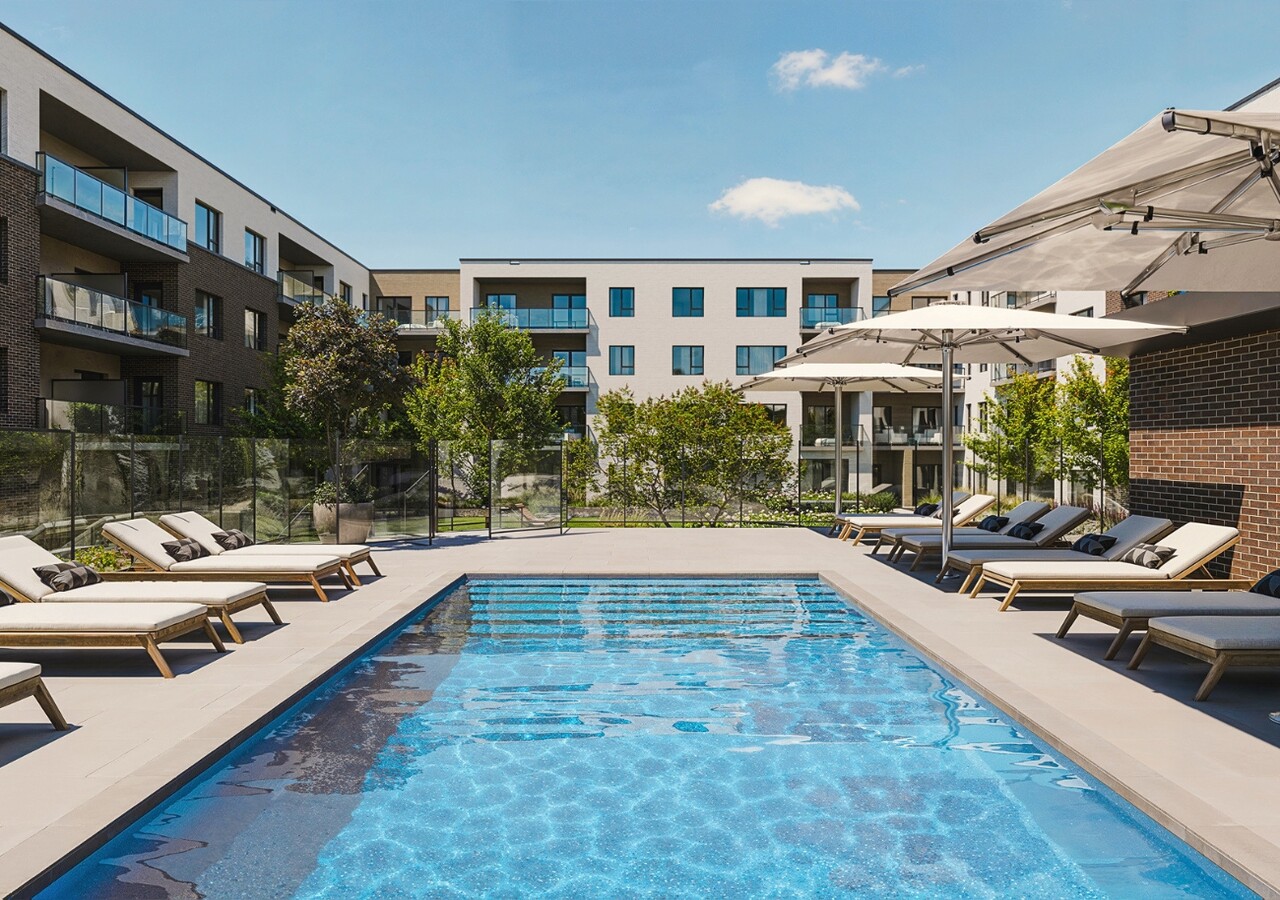 Les Terrasses d'Auteuil pool