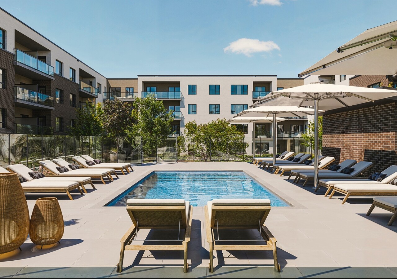 Les Terrasses d'Auteuil pool