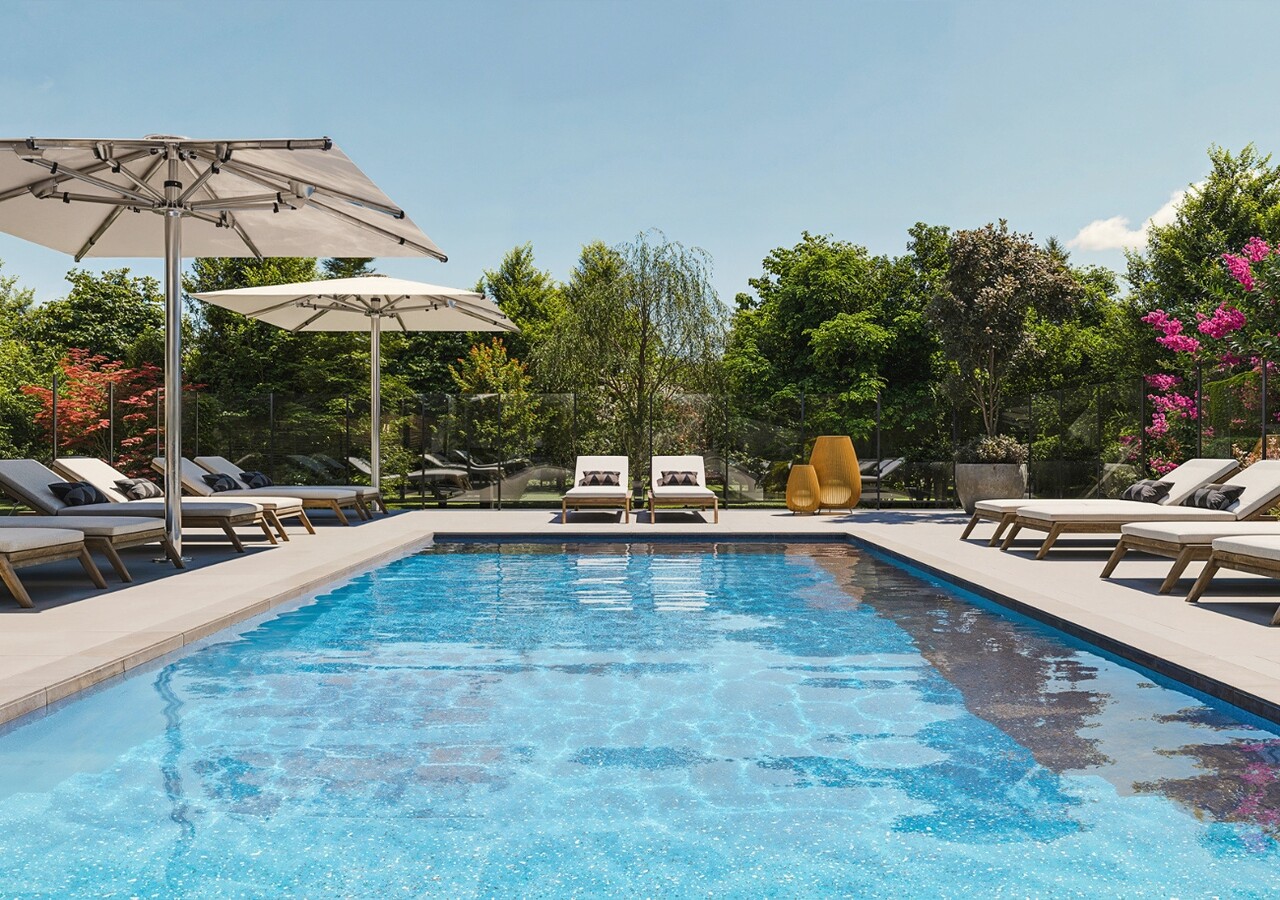 Les Terrasses d'Auteuil outdoor pool