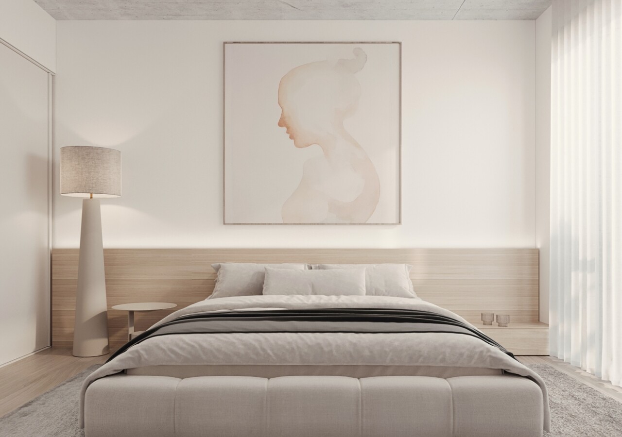 Équinoxe Lévesque Ouest bedroom