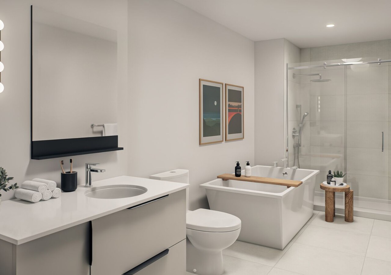 Loges Saint-Nicolas bathroom