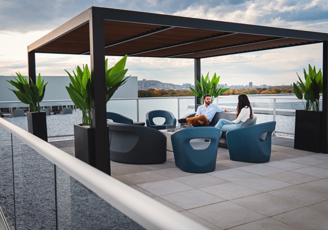Loggia Saint-Lambert terrasse sur le toit