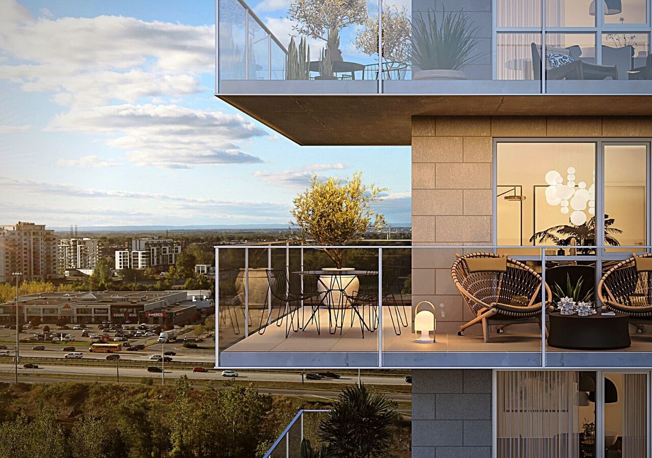 Marquise 7 private balcony