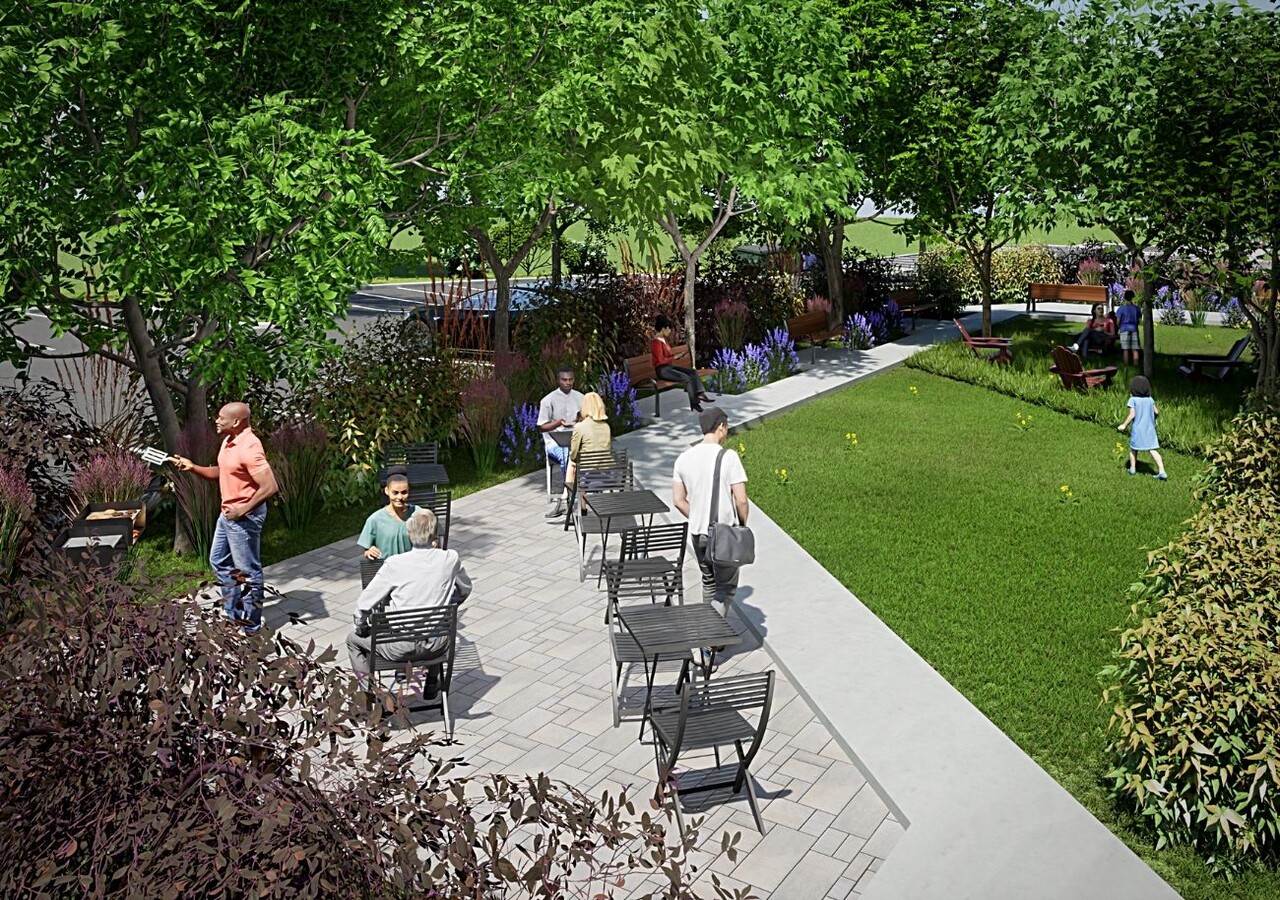 Novium sur le Plateau terrace