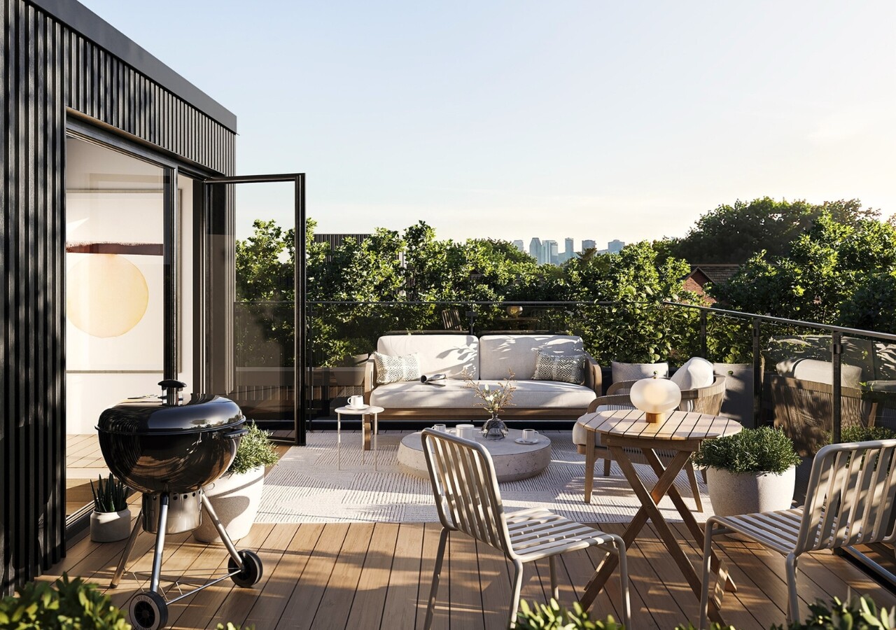 Oakville Saint-Lambert rooftop terrace