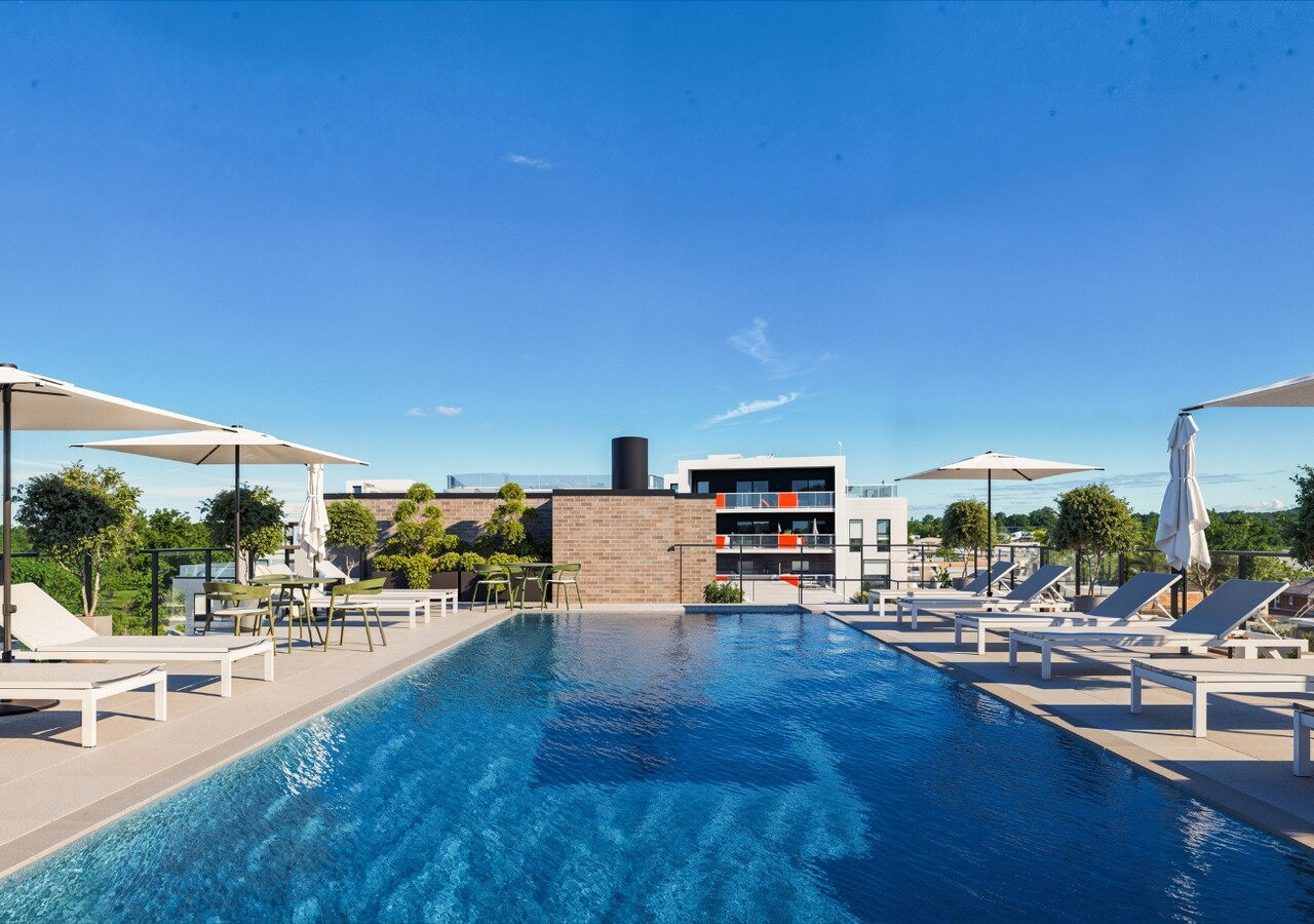 Quartier Unilia piscine creusée