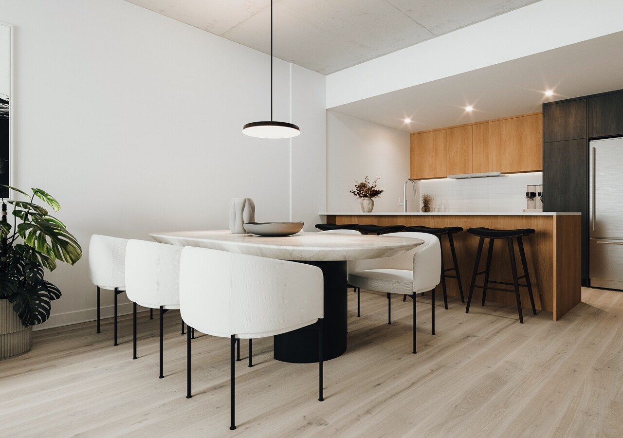 Sherwin rental condos modern kitchen