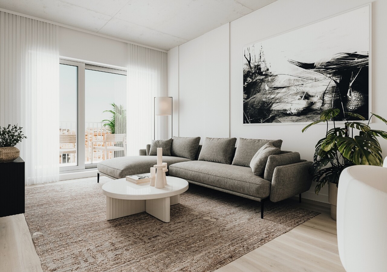 Sherwin rental condos luminous living room 
