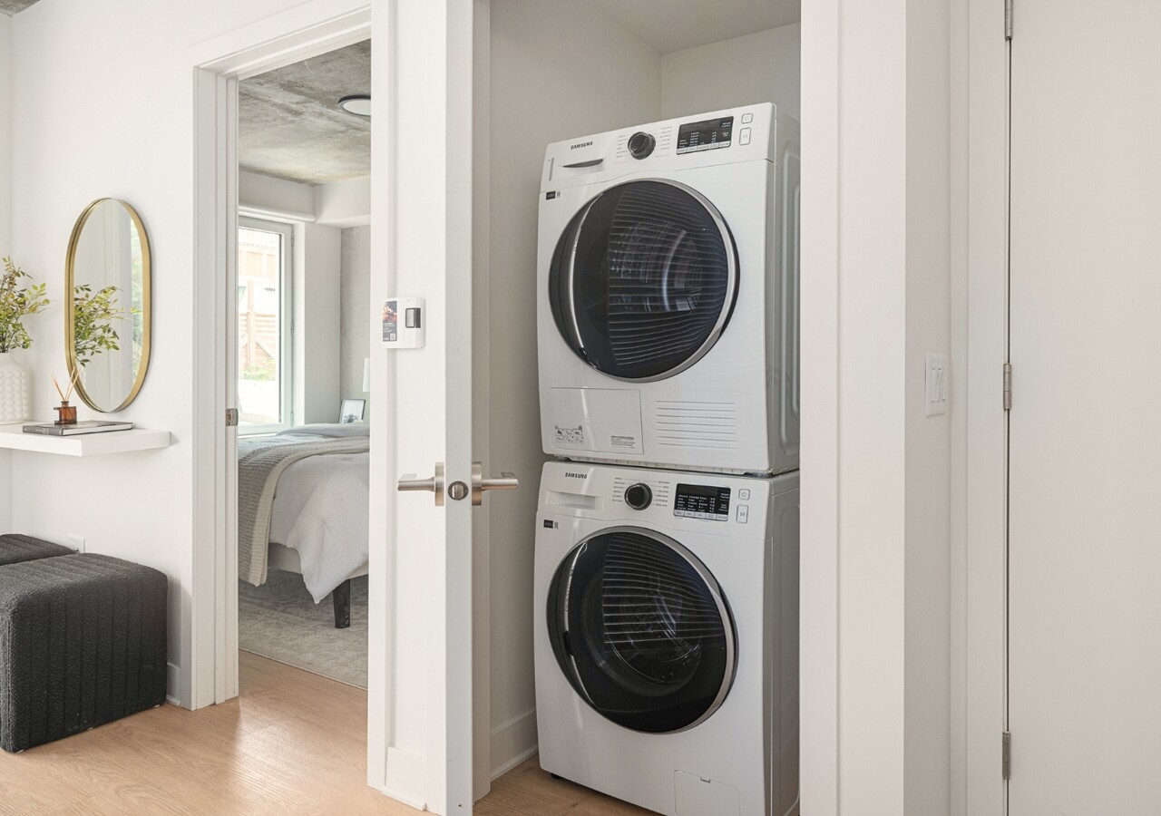 Sherwin condos laundry room