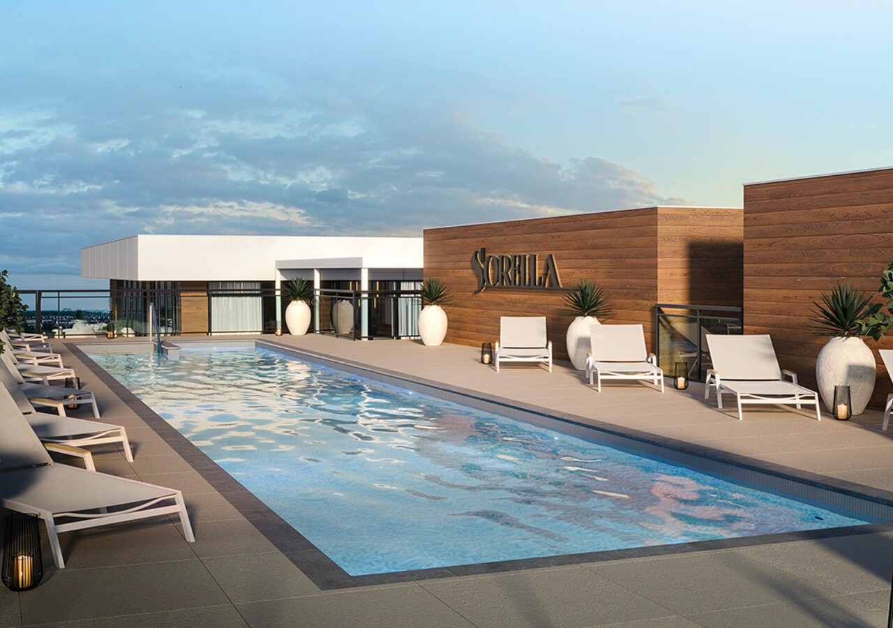 Sorella condos piscine sur le toit