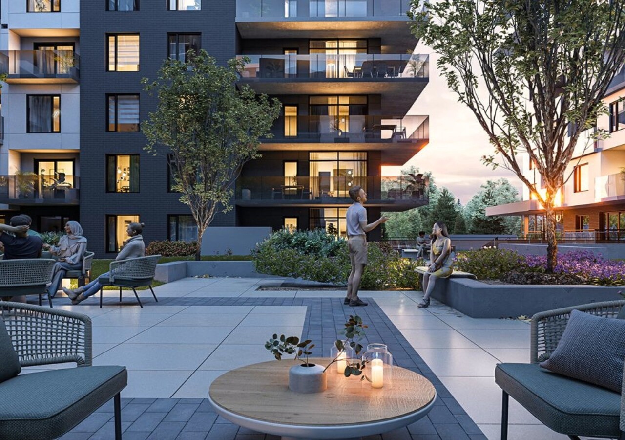 Sorella condos terrasse extérieure