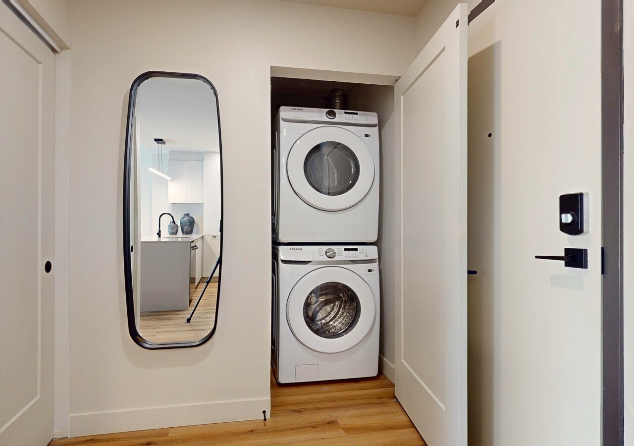 Sorella condos salle de lavage