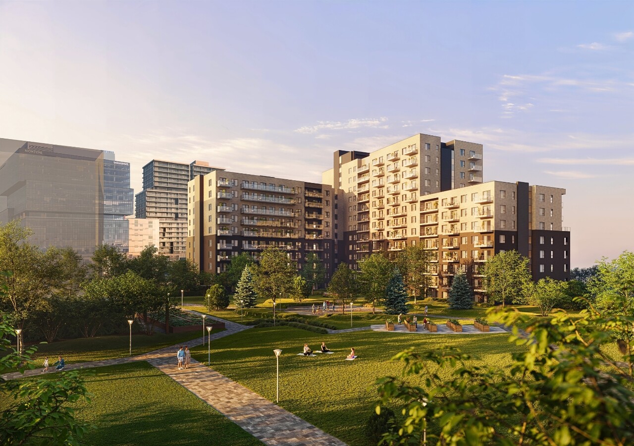 U-Bahn condos Laval bâtiment