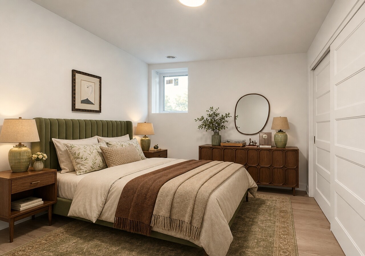 Univert LaSalle duplex bedroom