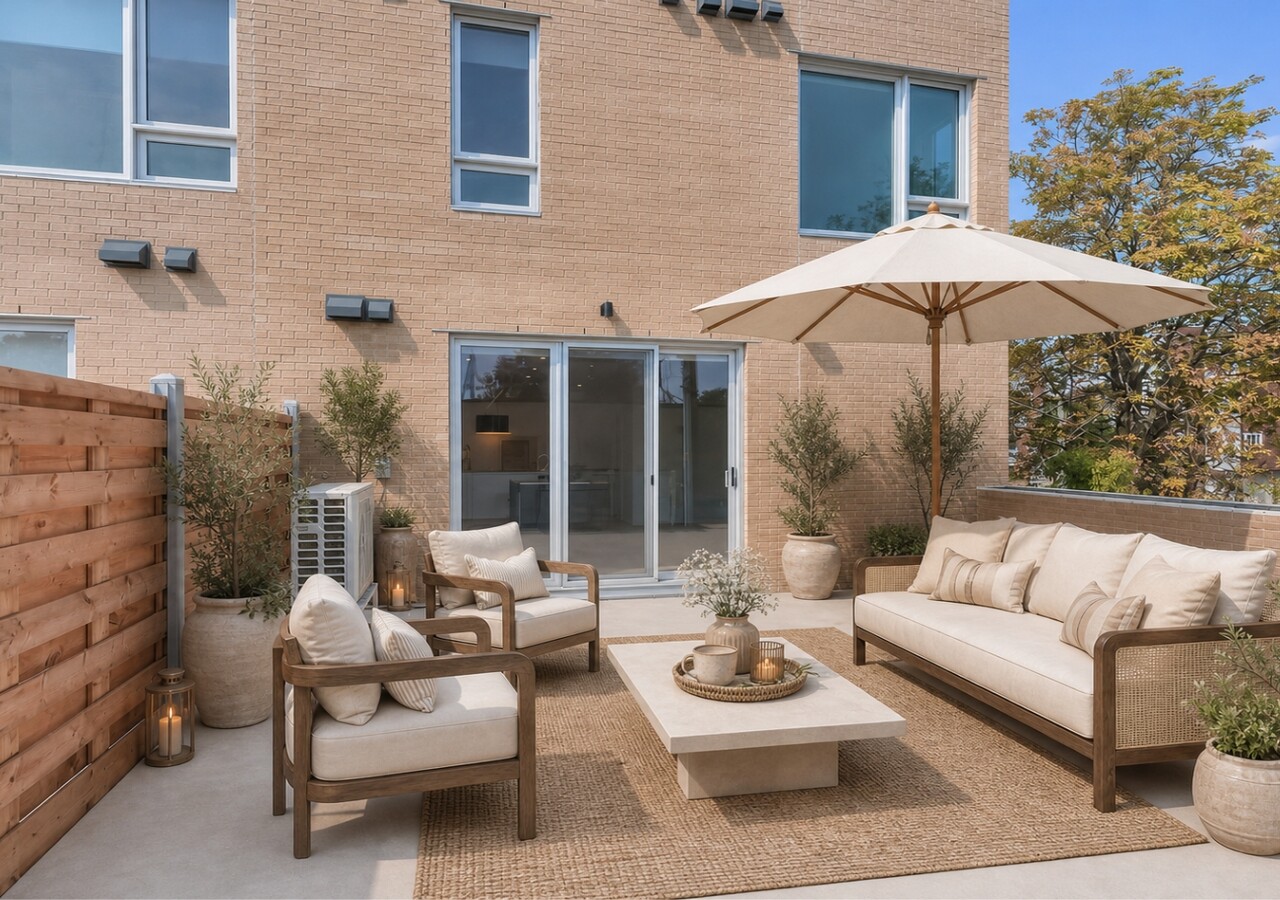 Univert LaSalle duplex outdoor terrace