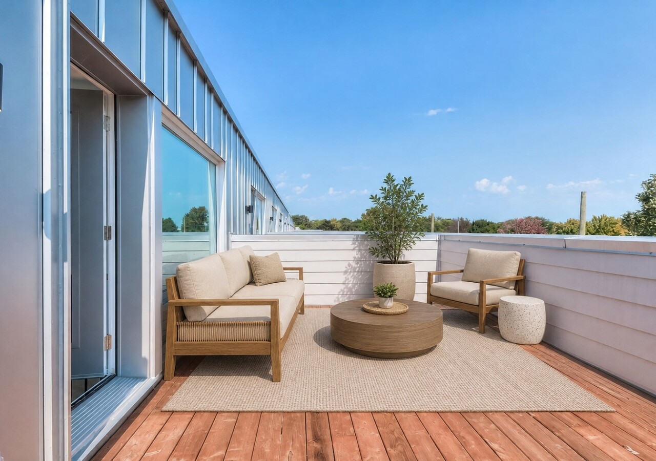 Univert LaSalle balcony