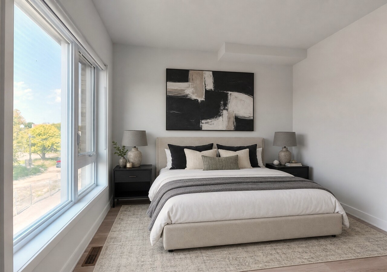 Univert LaSalle bedroom