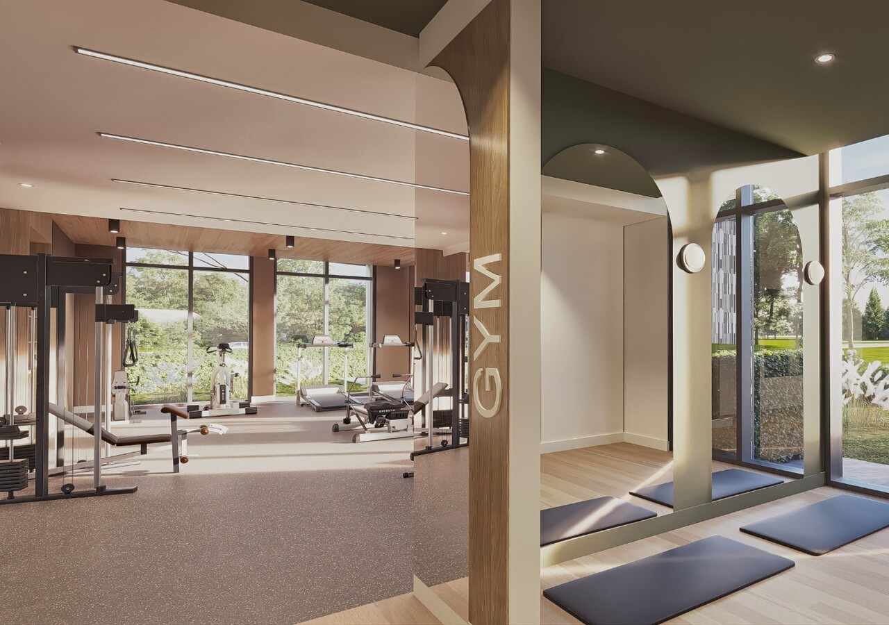 Vaia gym with yoga space