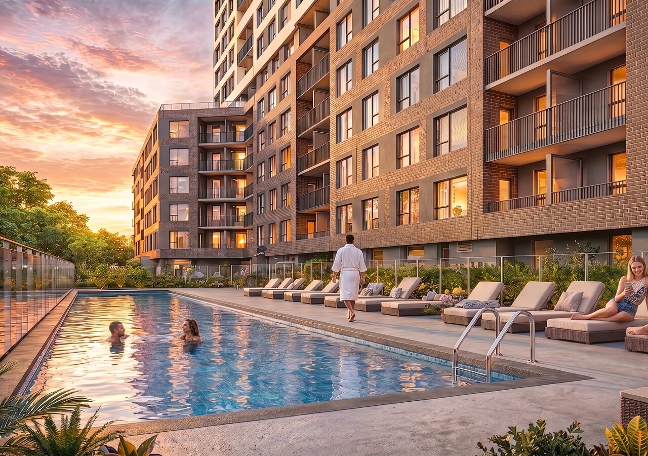 Vaia outdoor pool