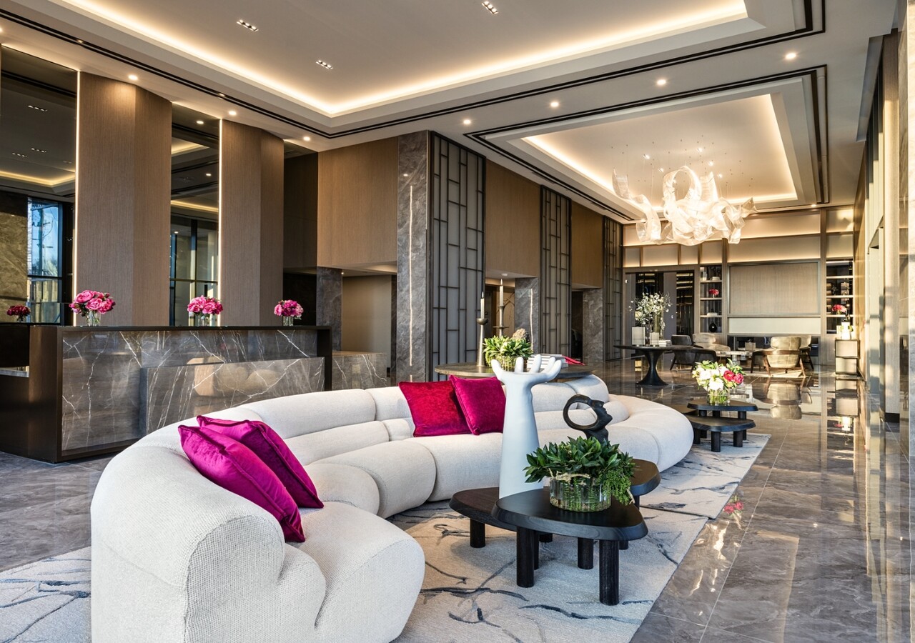 Westpark condos locatifs lobby et réception