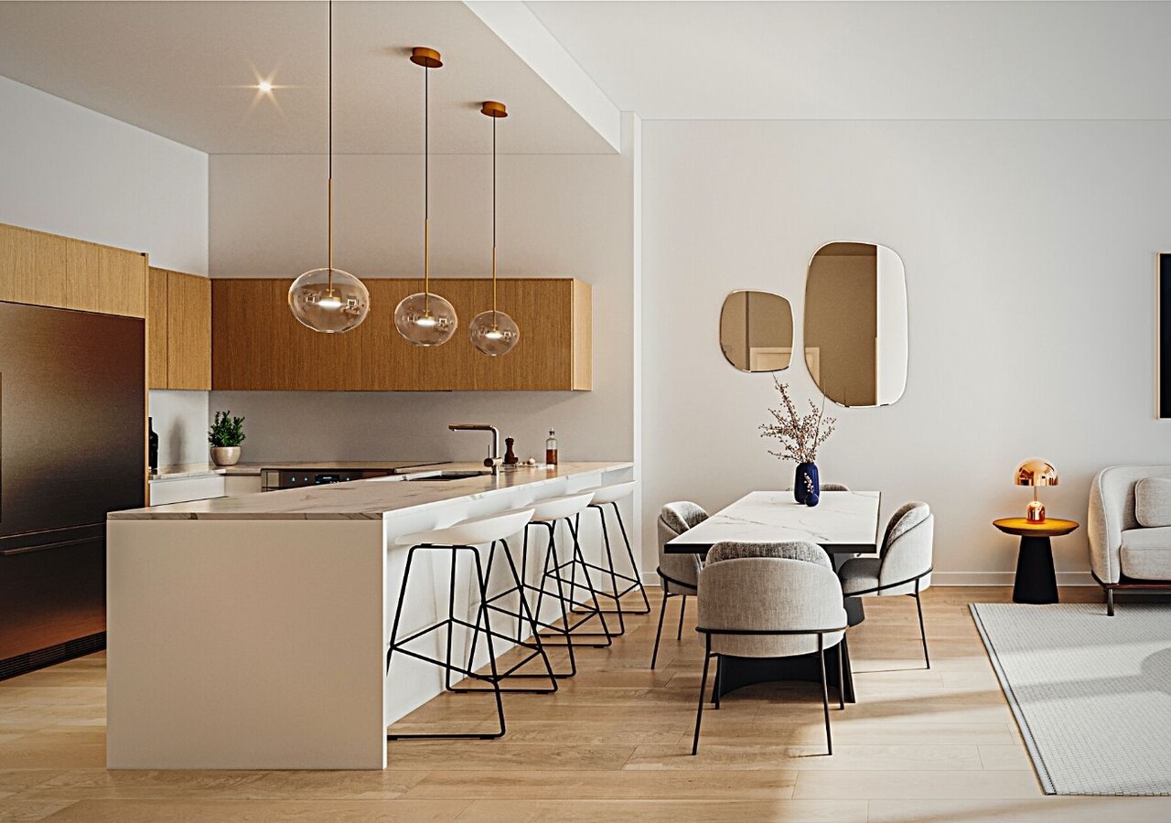 Zenith Condos dining room