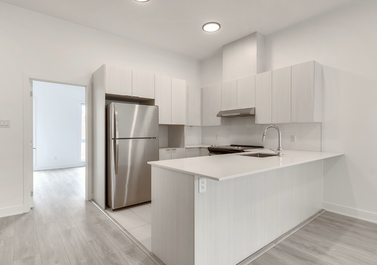 Zenith Condos modern kitchen