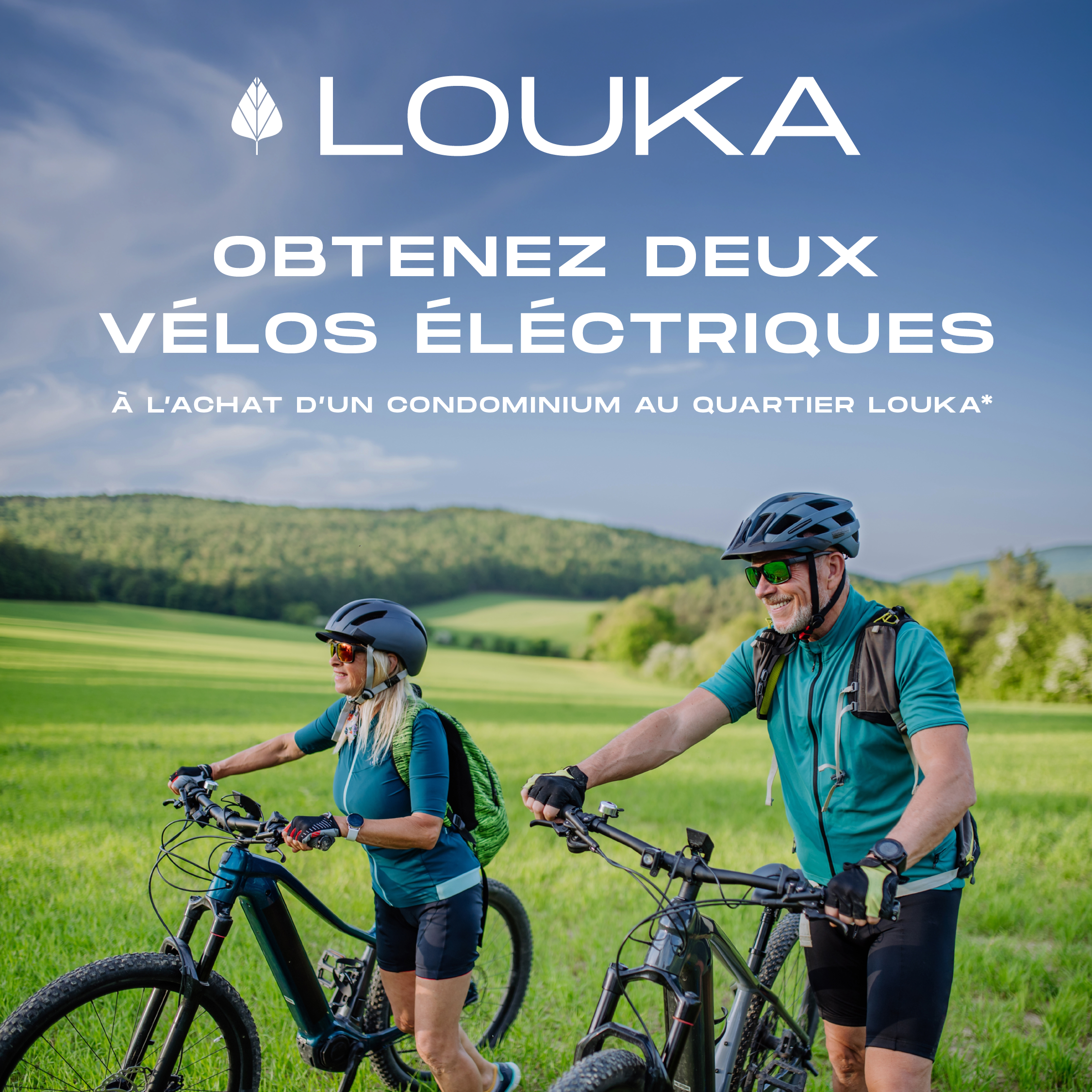 Quartier Louka - Obtenez 2 vélos électriques