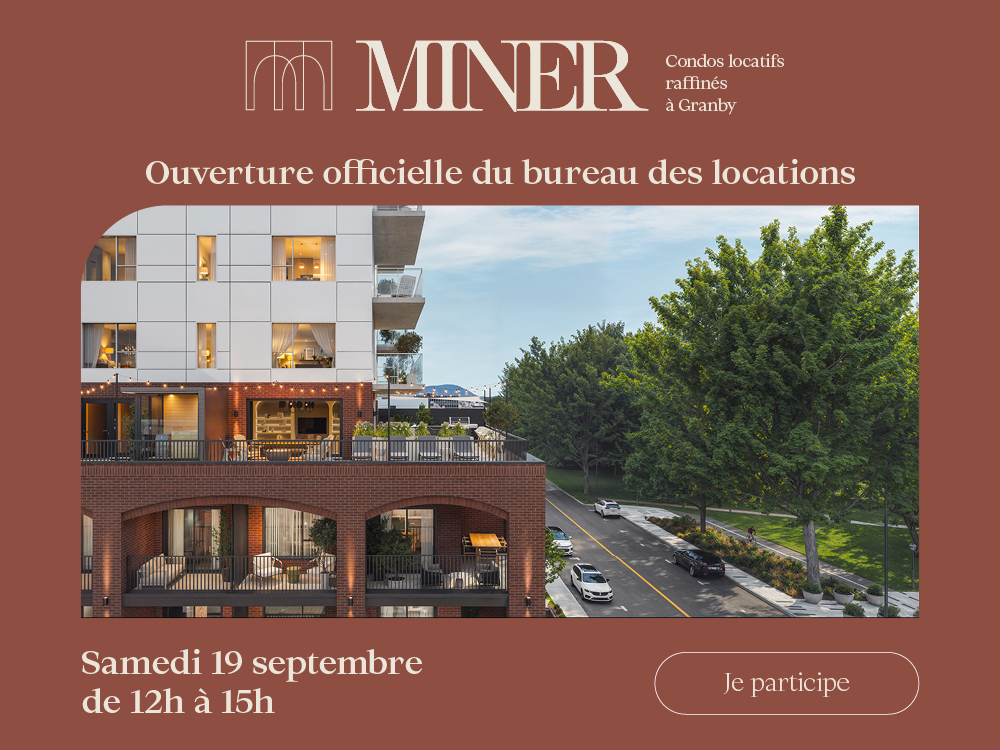 Le Miner – Grand opening of the rental office